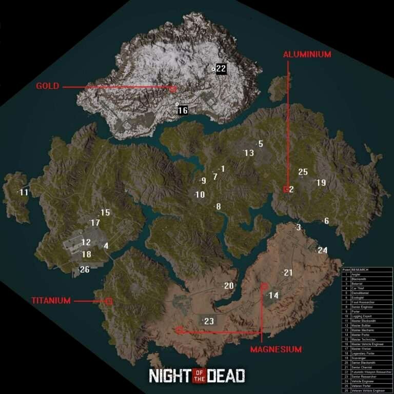 Night of the Dead Map